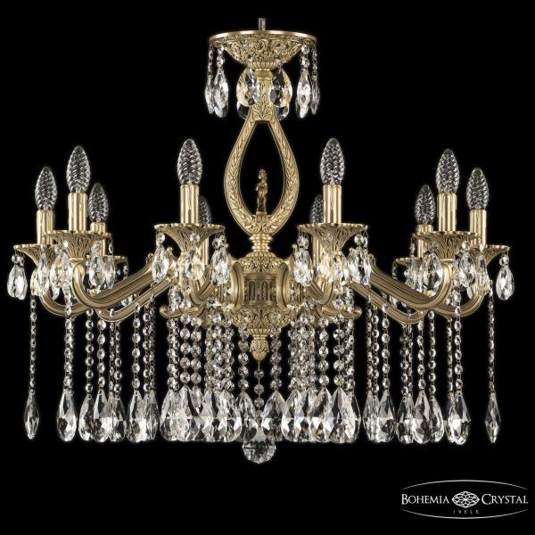 Люстра бронзовая 72402/10/250 A FP FH1M Bohemia Ivele Crystal