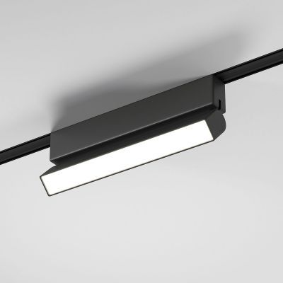 Flat Magnetic Трековый светильник 10W 4000K Unity (чёрный) Elektrostandard