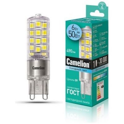 Светодиодная лампа Camelion LED6-G9-NF/845/G9