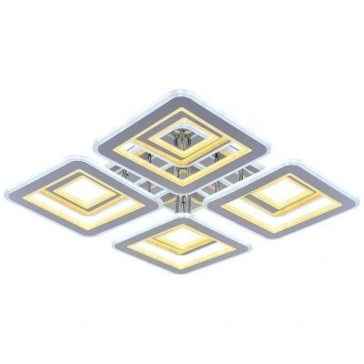 Светодиодная люстра 8009/4+4 CHR D Profit Light