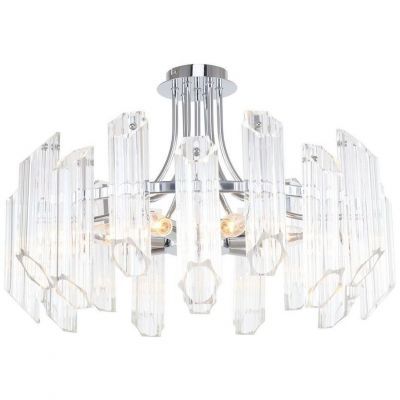 Светильник потолочный Linvel LV 9332/7 Иоланта Хром Е14 40W D600 H400мм