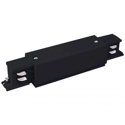 Коннектор прямой для трехфазного шинопровода Elektrostandard TRC-1-3-I-BK