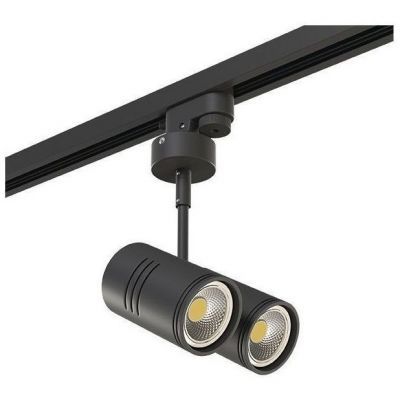 Трековый однофазный светильник A1T214447 черный Rullo Lightstar