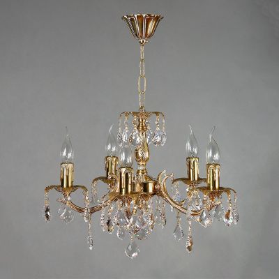 Люстра Ambiente 2226/5 WP New Leaf BENISA