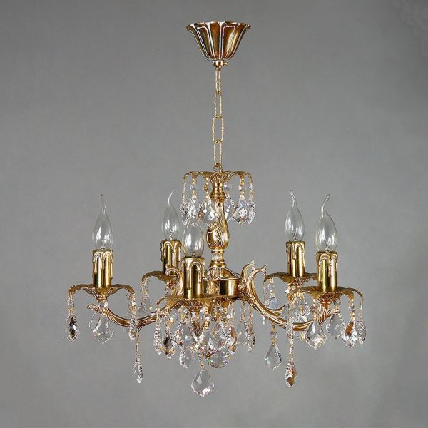 Люстра Ambiente 2226/5 WP New Leaf BENISA
