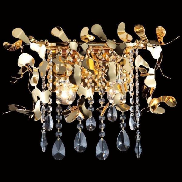 Бра Crystal Lux ROMEO AP2 GOLD
