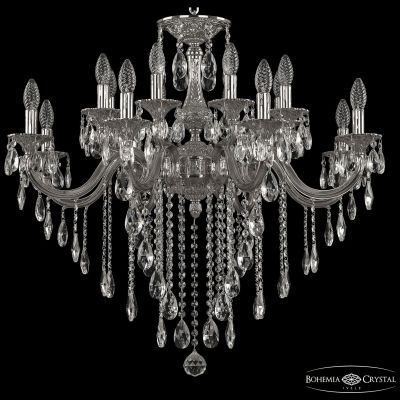 Люстра бронзовая 72118/16/285 B Ni Bohemia Ivele Crystal