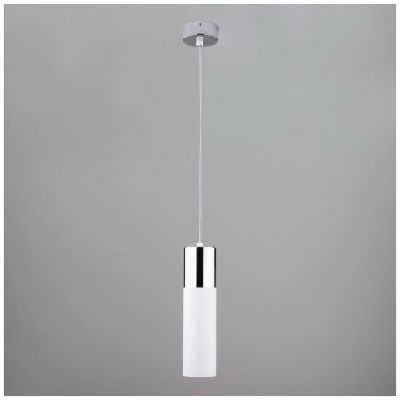 Подвесной светильник Eurosvet 50135/1 LED хром/белый