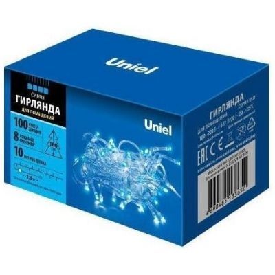 Гирлянда для помещений Uniel ULD-S1000-100/DTA BLUE IP20
