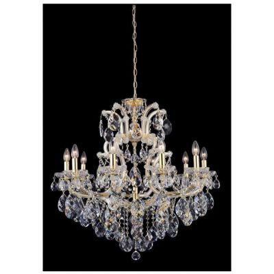 Подвесная люстра Crystal Lux Isabel SP11 Gold/Transparent Isabel