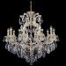 Подвесная люстра Crystal Lux Isabel SP11 Gold/Transparent Isabel