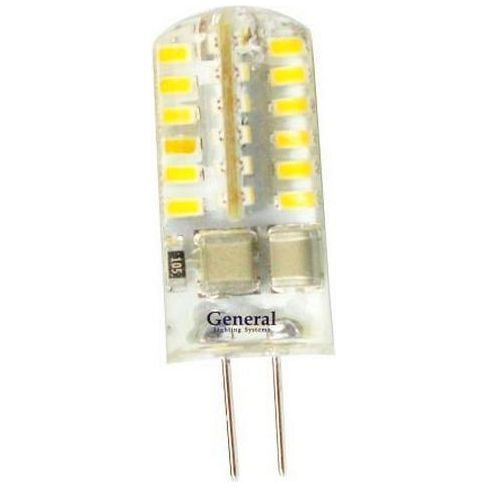Светодиодная лампа General GLDEN-G4-3-S-220-2700 теплый белый