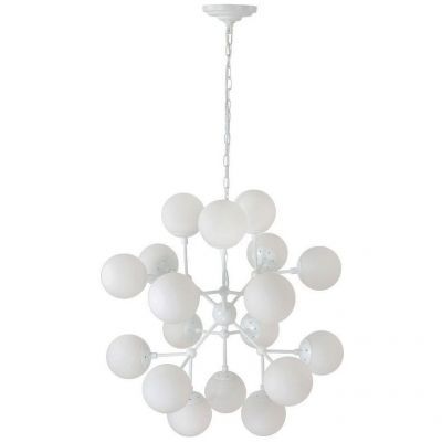 Светильник подвесной Crystal Lux MEDEA WHITE SP18