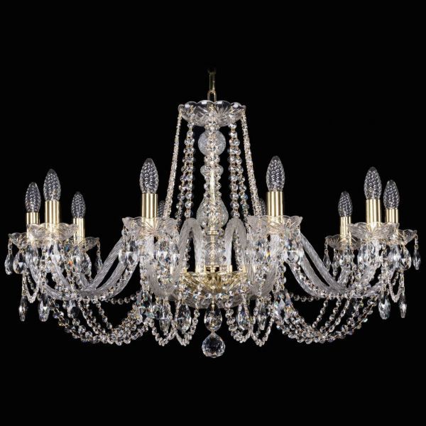 Люстра Bohemia Ivele Crystal 1402/10/300/G