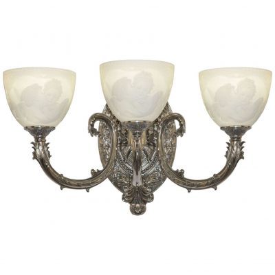 Бра бронзовые 7109B12/3/210 Ni P1 U Angel Bohemia Ivele Crystal
