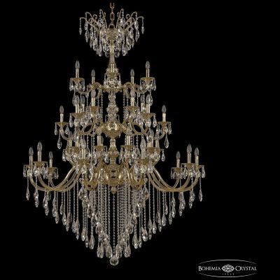 Люстра бронзовая 72118/20+10+5/520/3d B G Y1 Bohemia Ivele Crystal