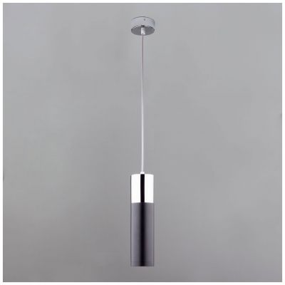 Подвесной светильник Eurosvet 50135/1 LED хром/черный
