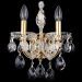 Бра Crystal Lux Isabel AP2 Gold/Transparent Isabel