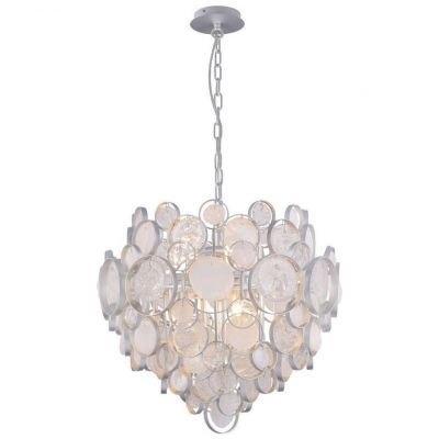 Подвесной светильник Crystal Lux Deseo SP6 D460 Silver Deseo
