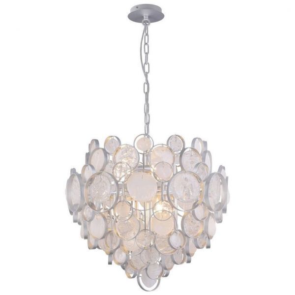 Подвесной светильник Crystal Lux Deseo SP6 D460 Silver Deseo