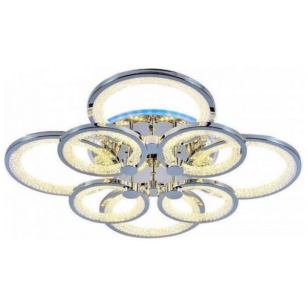 Светодиодная люстра 8002/4+4 CHR Profit Light