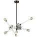 Подвесная светодиодная люстра Odeon Light Modern Kliff 5427/54CL