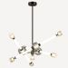 Подвесная светодиодная люстра Odeon Light Modern Kliff 5427/54CL
