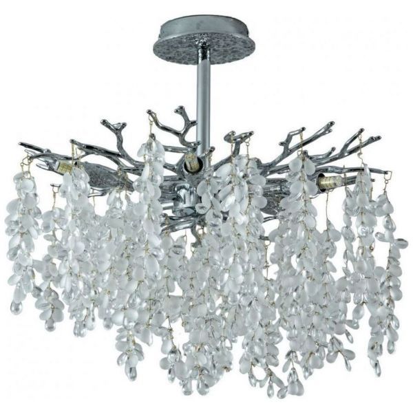 Люстра хрустальная Gerhort G31321/6CR+CL+WT