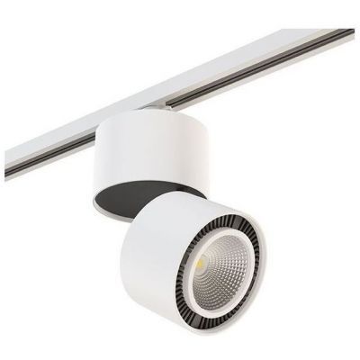 Трековый однофазный светодиодный светильник A1T214816 белый 4000K 15W Forte Muro Lightstar