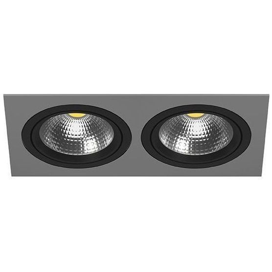 Встраиваемый точечный светильник i8290707 серый/черный Intero 111 Lightstar