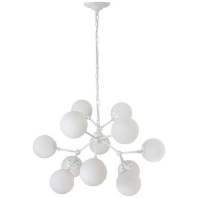 Светильник подвесной Crystal Lux MEDEA WHITE SP12