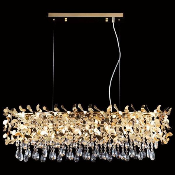 Светильник подвесной Crystal Lux ROMEO SP8 GOLD L1000