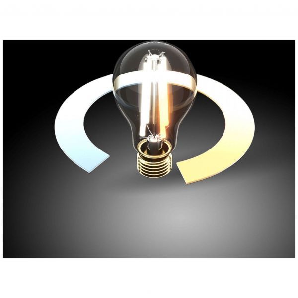 Умная филаментная светодиодная лампа А60 6.5W 3300К-6500К Е27 CCT+DIM Elektrostandard BLE2754