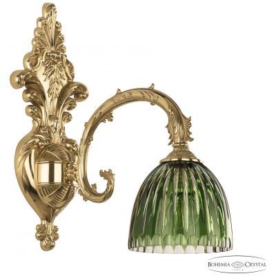 Бра бронзовые 7109B15/1/210 G P1 D Clear-Green/H-1K Bohemia Ivele Crystal