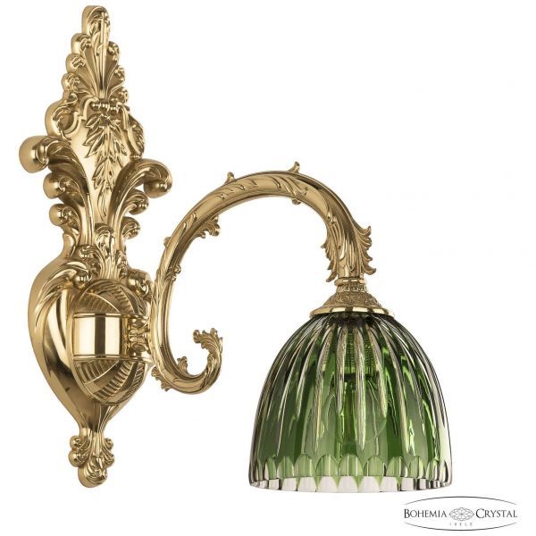 Бра бронзовые 7109B15/1/210 G P1 D Clear-Green/H-1K Bohemia Ivele Crystal
