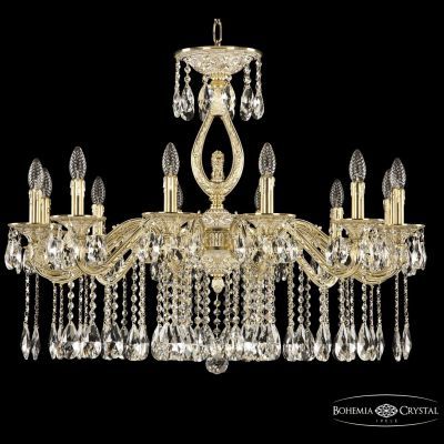 Люстра бронзовая 71402/12/300 A GW FL2S Bohemia Ivele Crystal