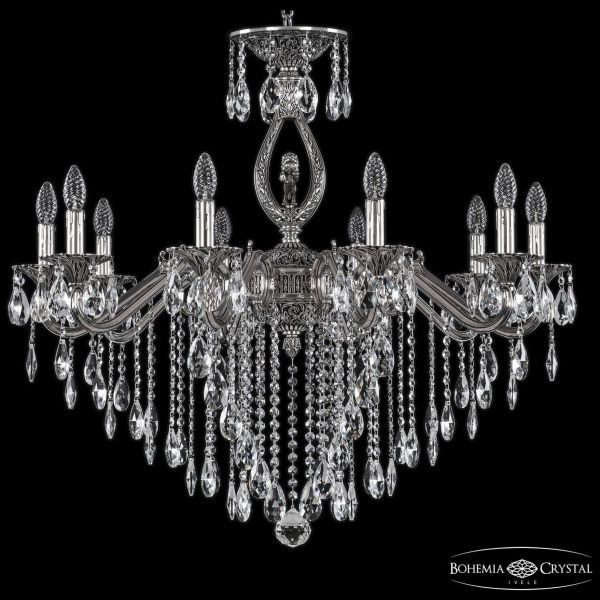 Люстра бронзовая 72402/10/300 B NB FL3M Bohemia Ivele Crystal