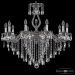 Люстра бронзовая 72402/10/300 B NB FL3M Bohemia Ivele Crystal