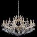 Подвесная люстра Crystal Lux Hollywood SP12+6 Gold Hollywood