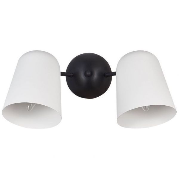 Бра Crystal Lux ENRIQUE AP2 BLACK/WHITE Enrique