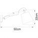 Светильник настенный Arte Lamp A5700AP-1BK