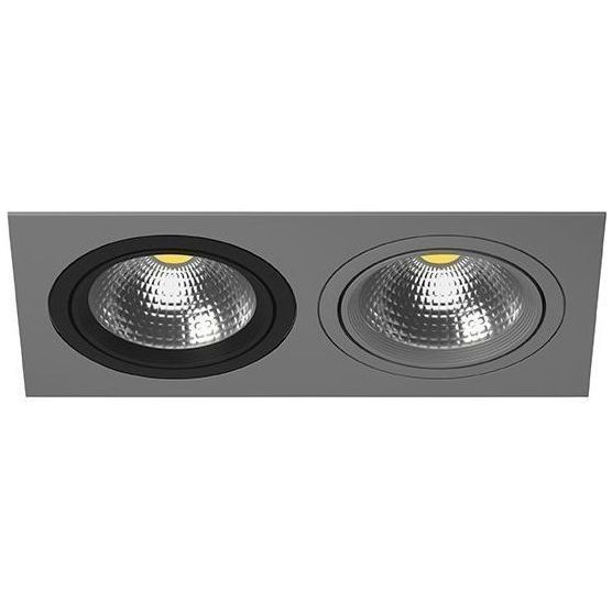 Встраиваемый точечный светильник i8290709 серый/черный Intero 111 Lightstar