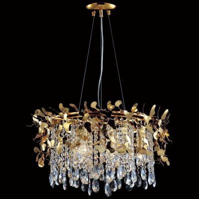 Светильник подвесной Crystal Lux ROMEO SP6 GOLD D600