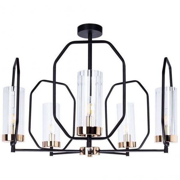 Подвесная люстра Arte Lamp A7004PL-5BK