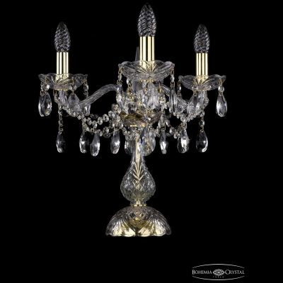 Настольная лампа Bohemia Ivele Crystal 1413L/3/141-39/G