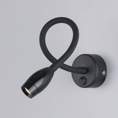 Светильник настенный светодиодный BAND LED черный 3000К Elektrostandard