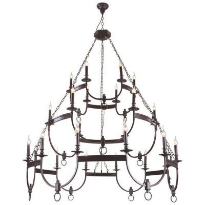 Люстра Crystal Lux SUERTE BROWN SP12+6+6