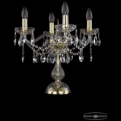Настольная лампа Bohemia Ivele Crystal 1413L/4/141-39/G