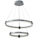 Подвесная светодиодная люстра Profit Light 6043/2 WHT+CHR