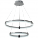 Подвесная светодиодная люстра Profit Light 6043/2 WHT+CHR